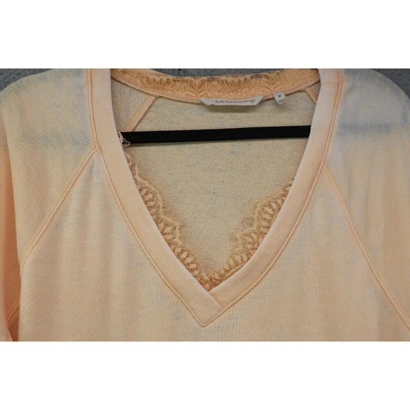 Soft Surroundings Long Sleeve Coral Tunic-Size Medium - Picture 4 of 11